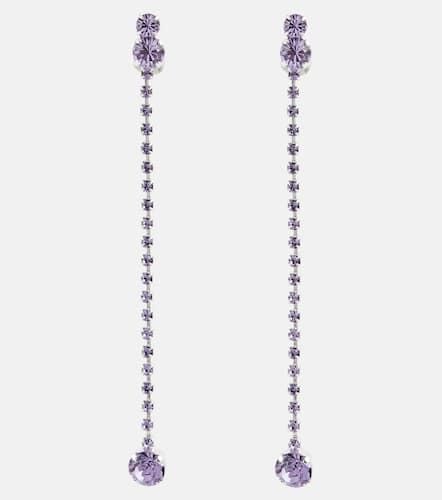 Crystal-embellished drop earrings - Magda Butrym - Modalova