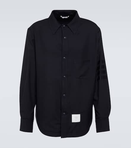 Thom Browne 4-Bar wool shirt - Thom Browne - Modalova