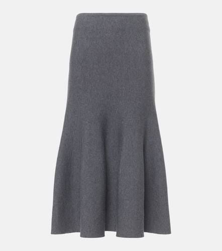 Odil knitted wool-blend midi skirt - Khaite - Modalova