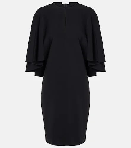 Chloe Caped crepe minidress - Chloe - Modalova