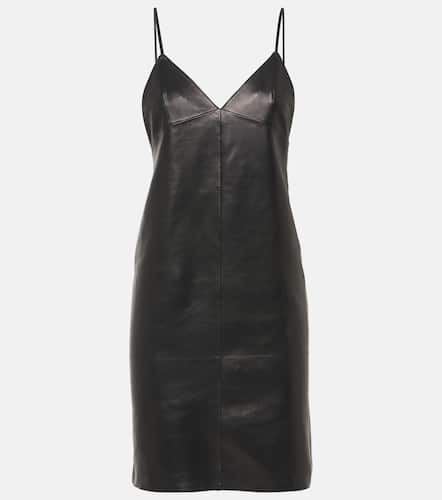 Saint Laurent Leather slip dress - Saint Laurent - Modalova