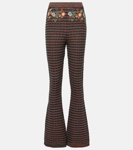Etro Bestickte High-Rise Hose - Etro - Modalova