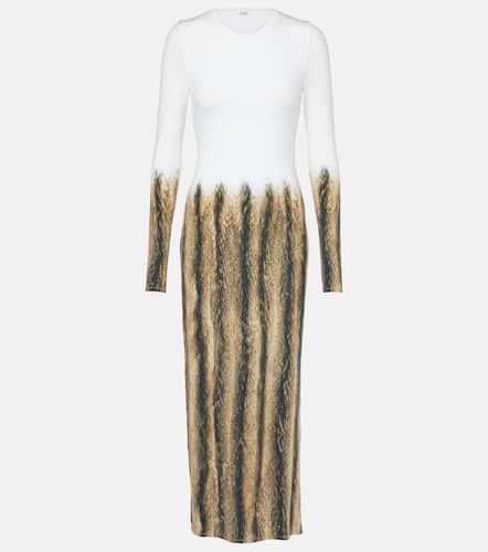 Loewe Printed jersey midi dress - Loewe - Modalova