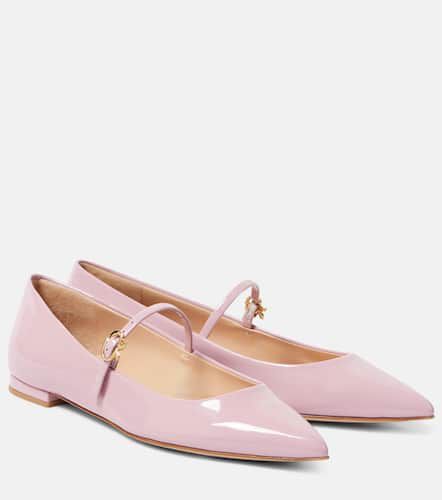 Ribbon Jane 05 patent leather Mary Jane flats - Gianvito Rossi - Modalova