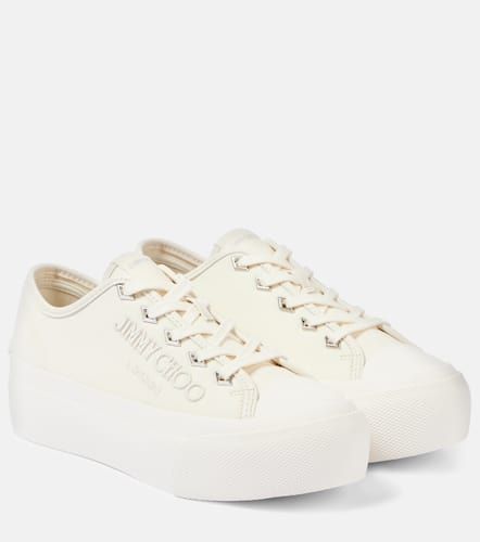 Palma Maxi canvas platform sneakers - Jimmy Choo - Modalova