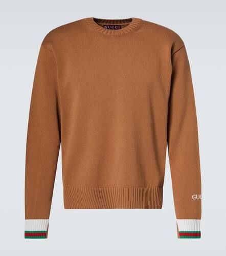 Gucci Intarsia cotton sweater - Gucci - Modalova