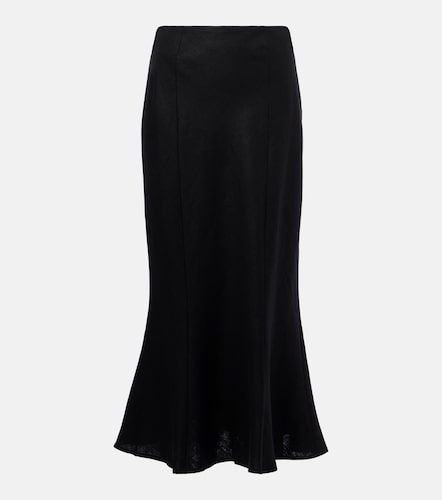 Faithfull Falda midi de lino - Faithfull - Modalova