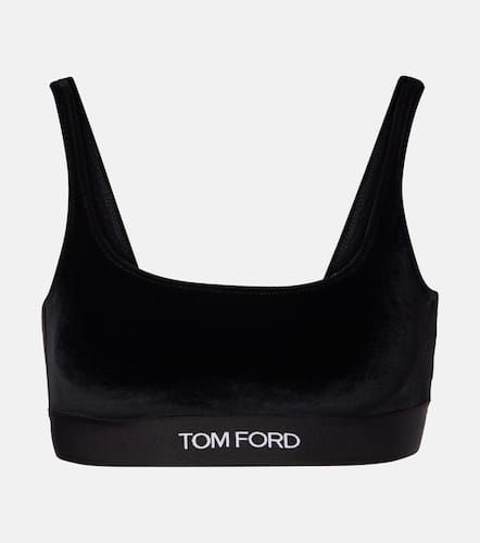Tom Ford Velvet bra top - Tom Ford - Modalova
