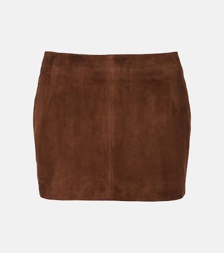 Nour Hammour Avery suede miniskirt - Nour Hammour - Modalova