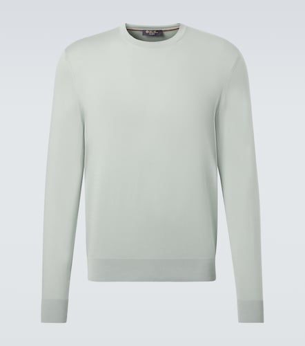Pullover girocollo in cotone - Loro Piana - Modalova