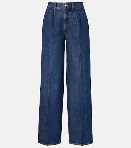 Jeans a gamba larga e vita alta - Frame - Modalova
