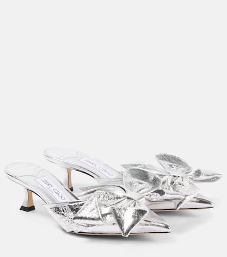 Staz 50 metallic leather mules - Jimmy Choo - Modalova