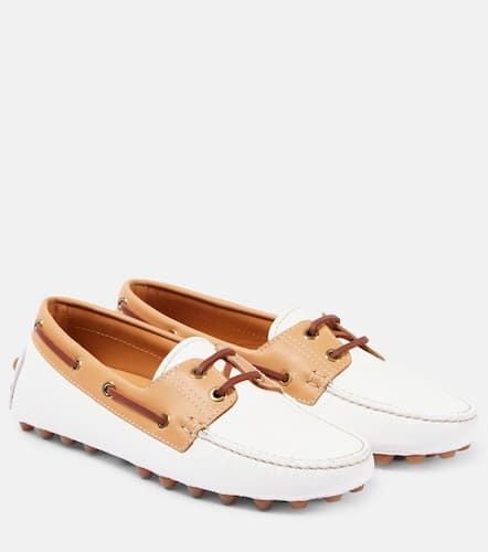 Gommino Bubble leather driving shoes - Tod's - Modalova