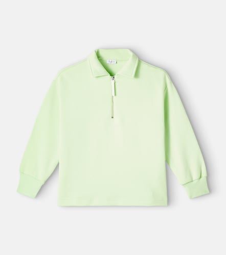 Jersey de algodón con media cremallera - Il Gufo - Modalova
