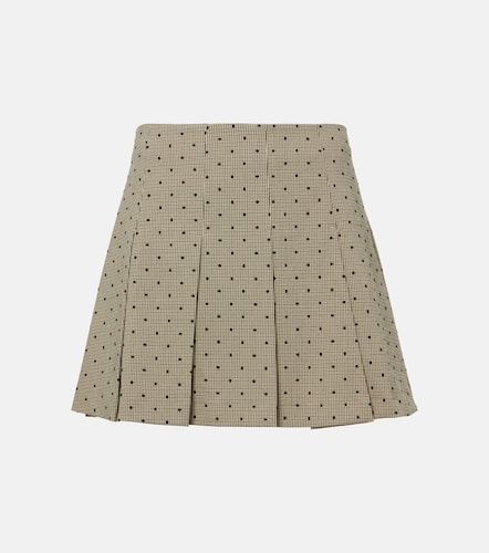 Ganni Checked miniskirt - Ganni - Modalova