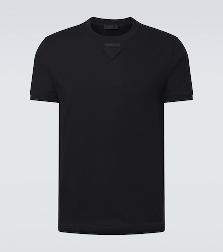 Camiseta de jersey de algodón - Prada - Modalova