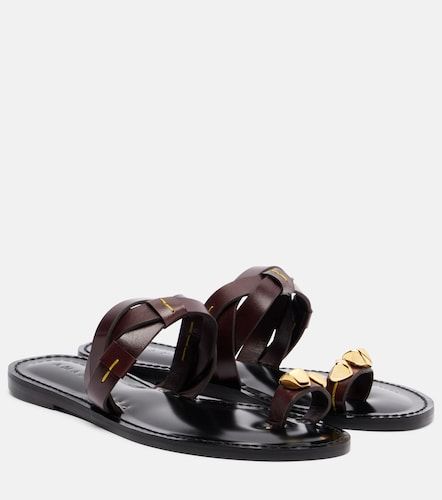Amanu Lagos woven leather sandals - Amanu - Modalova