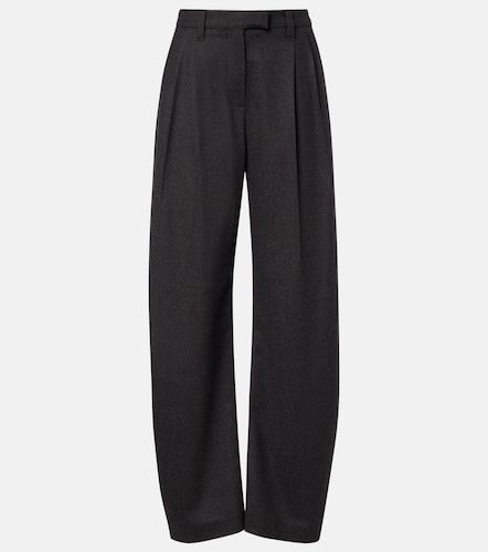 Virgin wool wide-leg pants - Brunello Cucinelli - Modalova