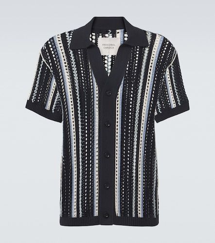 Camicia Pinto in crochet di cotone a righe - Frescobol Carioca - Modalova