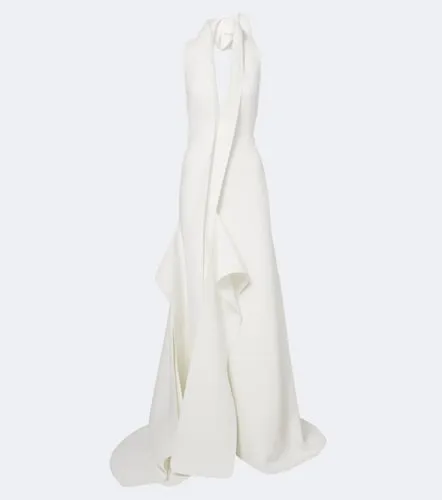 Allude asymmetric halterneck jersey gown - Maticevski - Modalova