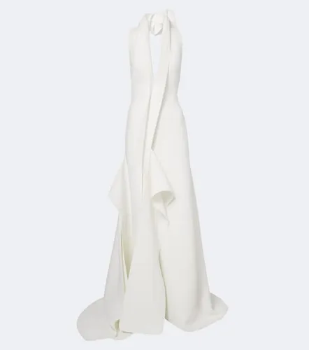 Allude asymmetric halterneck jersey gown - Maticevski - Modalova
