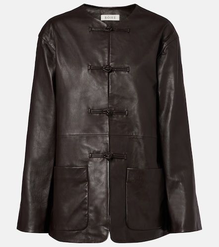 Róhe Giacca Marie in pelle - Rohe - Modalova