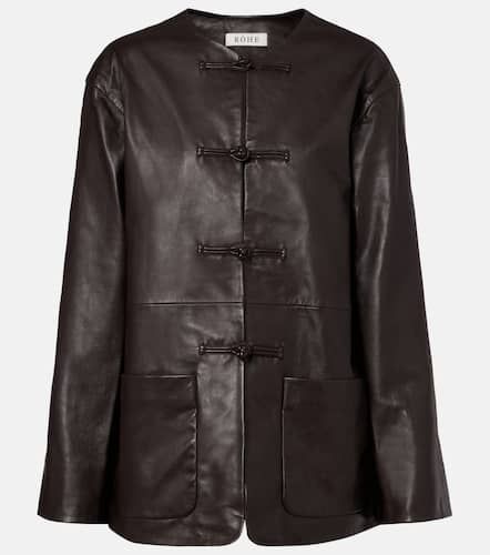 RÃ³he Marie leather jacket - Rohe - Modalova