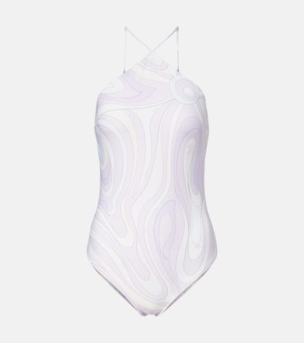 Bañador Marmo con cuello halter - Pucci - Modalova