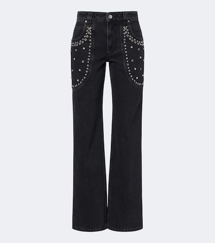 Silka studded boot-cut jeans - Marant Etoile - Modalova