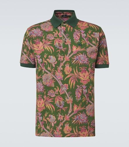 Polo de piqué de algodón floral - Etro - Modalova