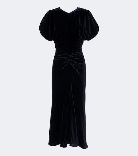 Abito midi Bela in velluto - Victoria Beckham - Modalova