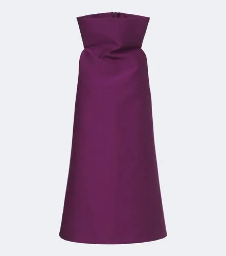 Wool and silk-blend minidress - Balenciaga - Modalova