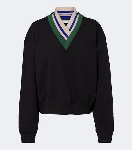 Cotton jersey sweatshirt - Dries Van Noten - Modalova