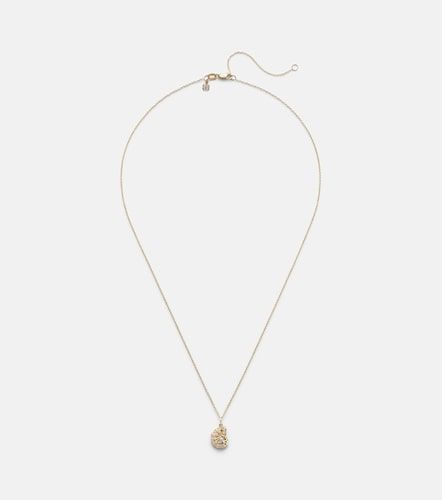 Collana Nautilus Shell in 14 kt con diamanti - Sydney Evan - Modalova