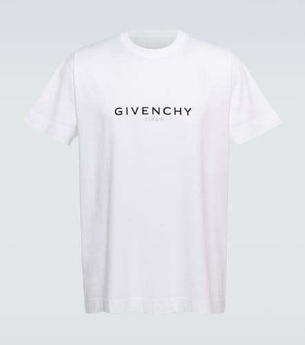 Camiseta de algodón con logo - Givenchy - Modalova