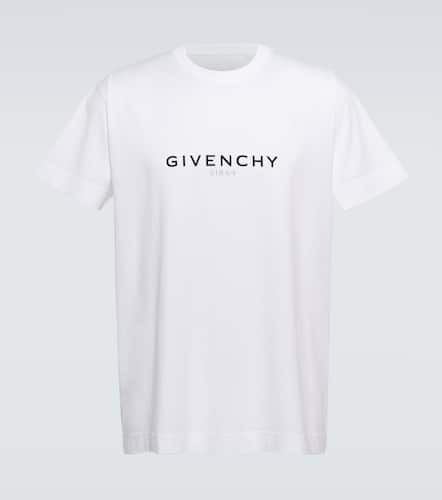 Camiseta de algodón con logo - Givenchy - Modalova