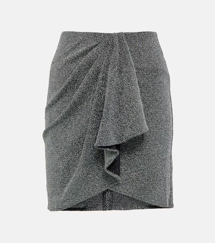 Bergen Lurex® jersey ruffled miniskirt - Marant Etoile - Modalova