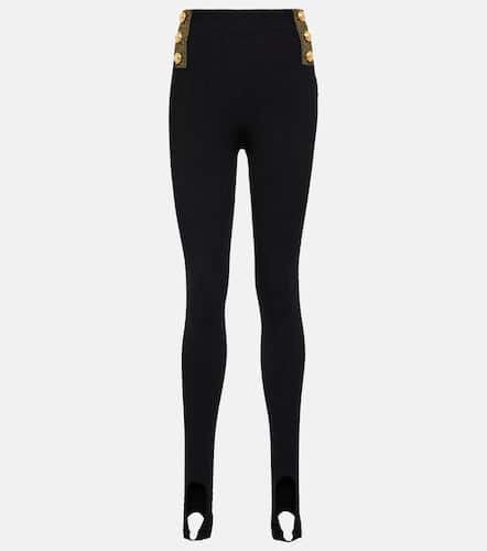 Balmain High-rise stirrup leggings - Balmain - Modalova