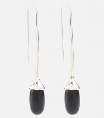 Long Dripping Stone sterling drop earrings with onyxes - Sophie Buhai - Modalova