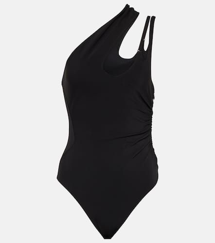 Mugler Asymmetric jersey bodysuit - Mugler - Modalova