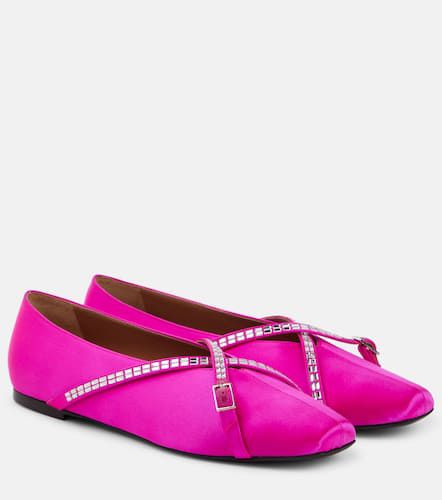 D'Accori Cara satin ballet flats - D'Accori - Modalova