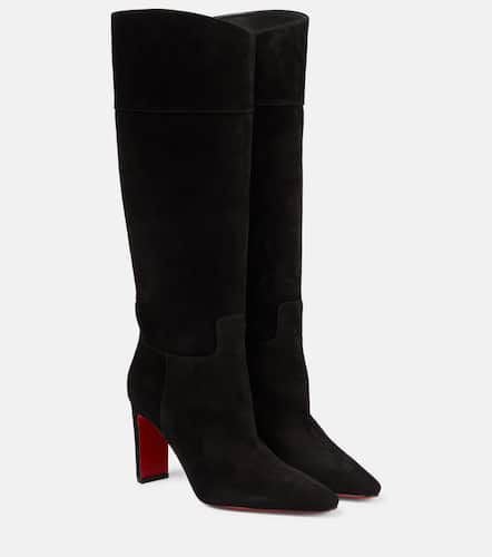 Supra Botta 85 suede knee-high boots - Christian Louboutin - Modalova