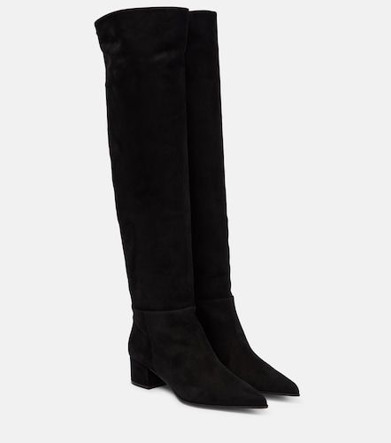 Botas altas Piper de ante - Gianvito Rossi - Modalova