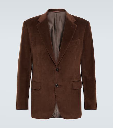 Cotton and cashmere corduroy blazer - Canali - Modalova