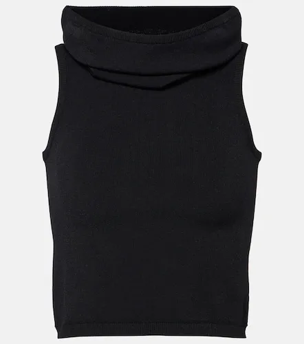 Alaïa Top cropped con cappuccio - Alaia - Modalova
