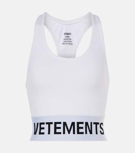 Vetements Logo sports bra - Vetements - Modalova