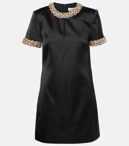 Embellished satin minidress - Self-Portrait - Modalova