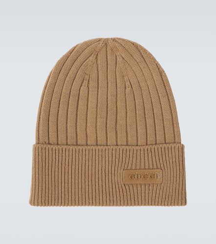 Gucci Ribbed-knit wool beanie - Gucci - Modalova