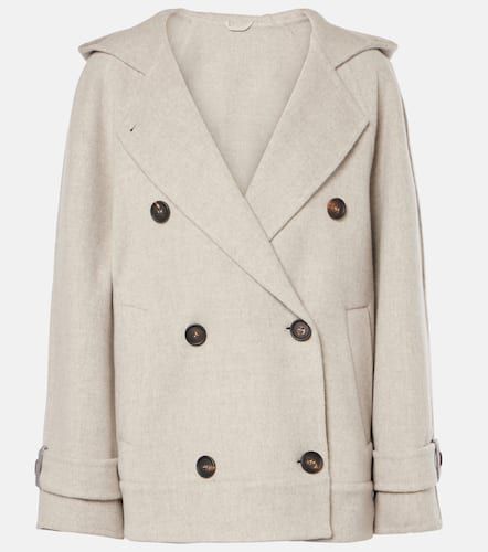 Wool and cashmere jacket - Brunello Cucinelli - Modalova