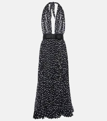 Polka-dot chiffon midi dress - Dolce&Gabbana - Modalova